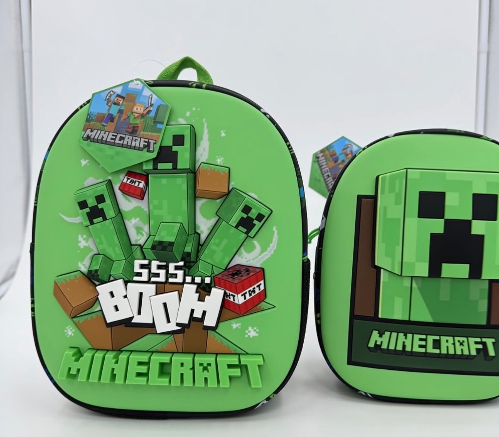 Mochila Minecraft 3D