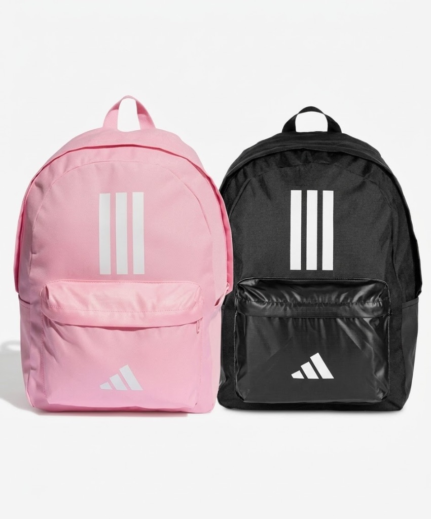 Mochilas Adidas — rosa y negra